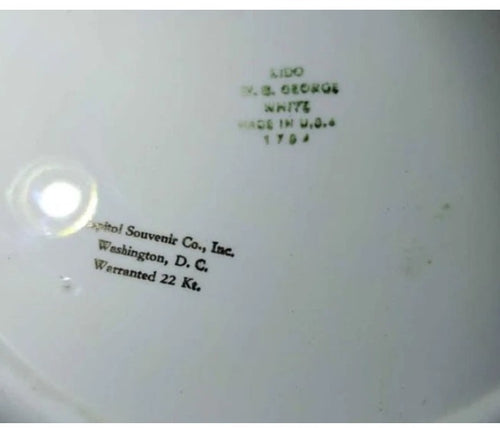 George Washington Commerative plates