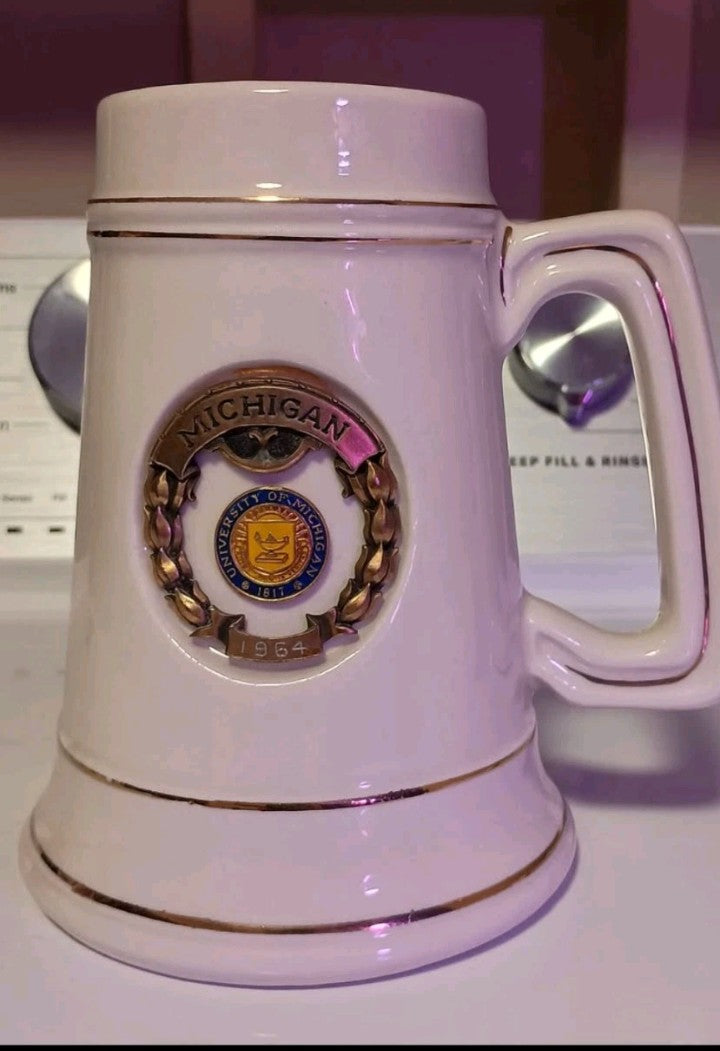 1964 University of Michigan Stein mug