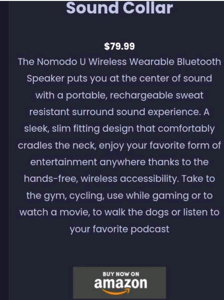 Nomodo Sound Collar
