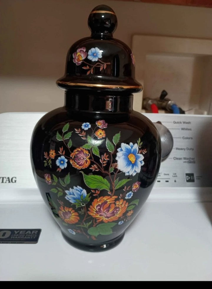 Black vase collectibles