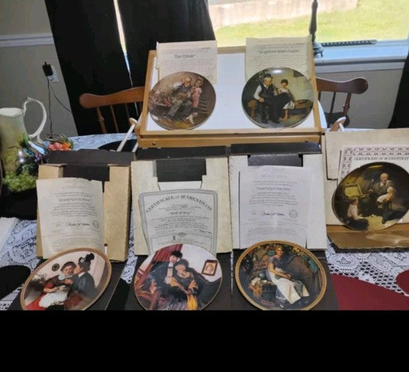 Norman Rockwell Collectible Plates