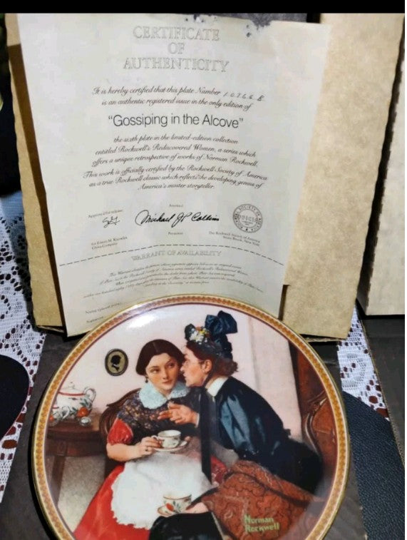 Norman Rockwell Collectible Plates