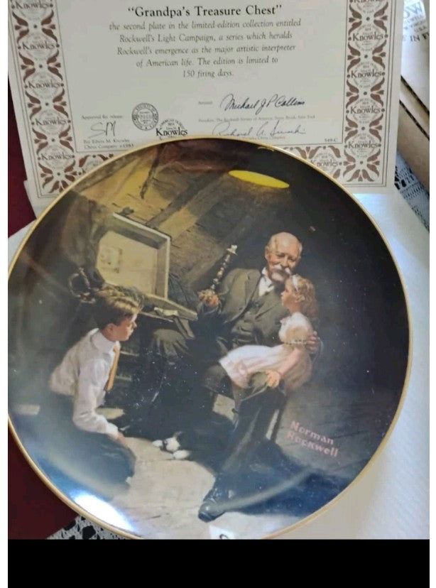 Norman Rockwell Collectible Plates